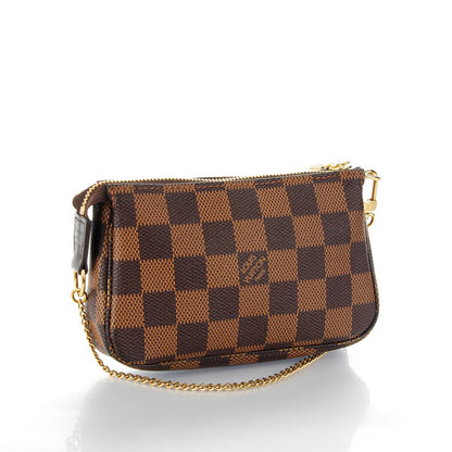 Louis Vuitton Damier Ebene Mini Pochette Accessories 3 of 6