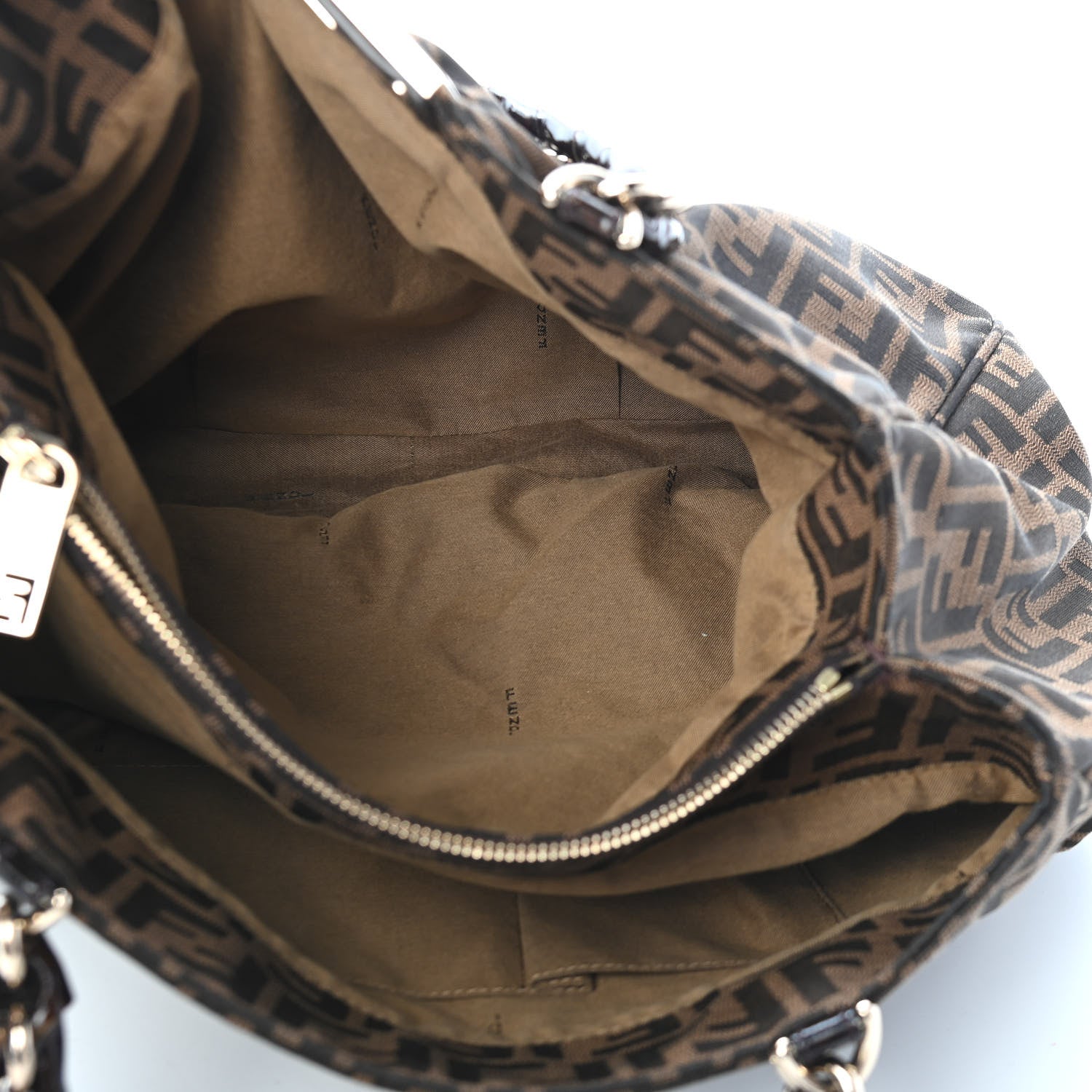 Fendi Zucca Mia Tote Tobacco 4 of 9