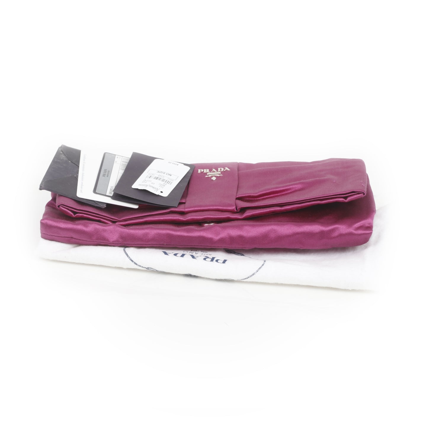 Satin Bow Clutch