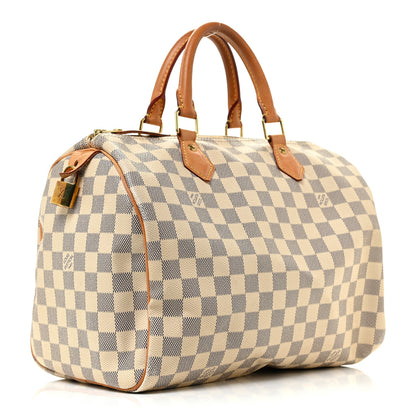 Louis Vuitton Damier Azur Speedy 30 3 of 14