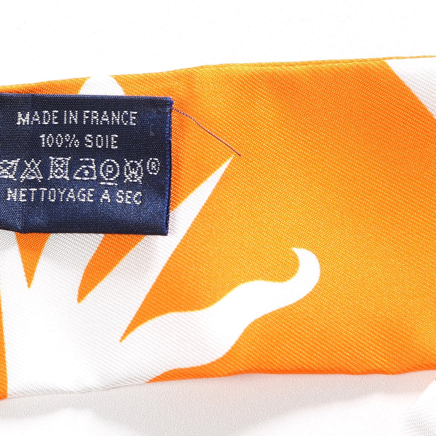 Silk Astrologie a Pois Twilly Orange Marine White