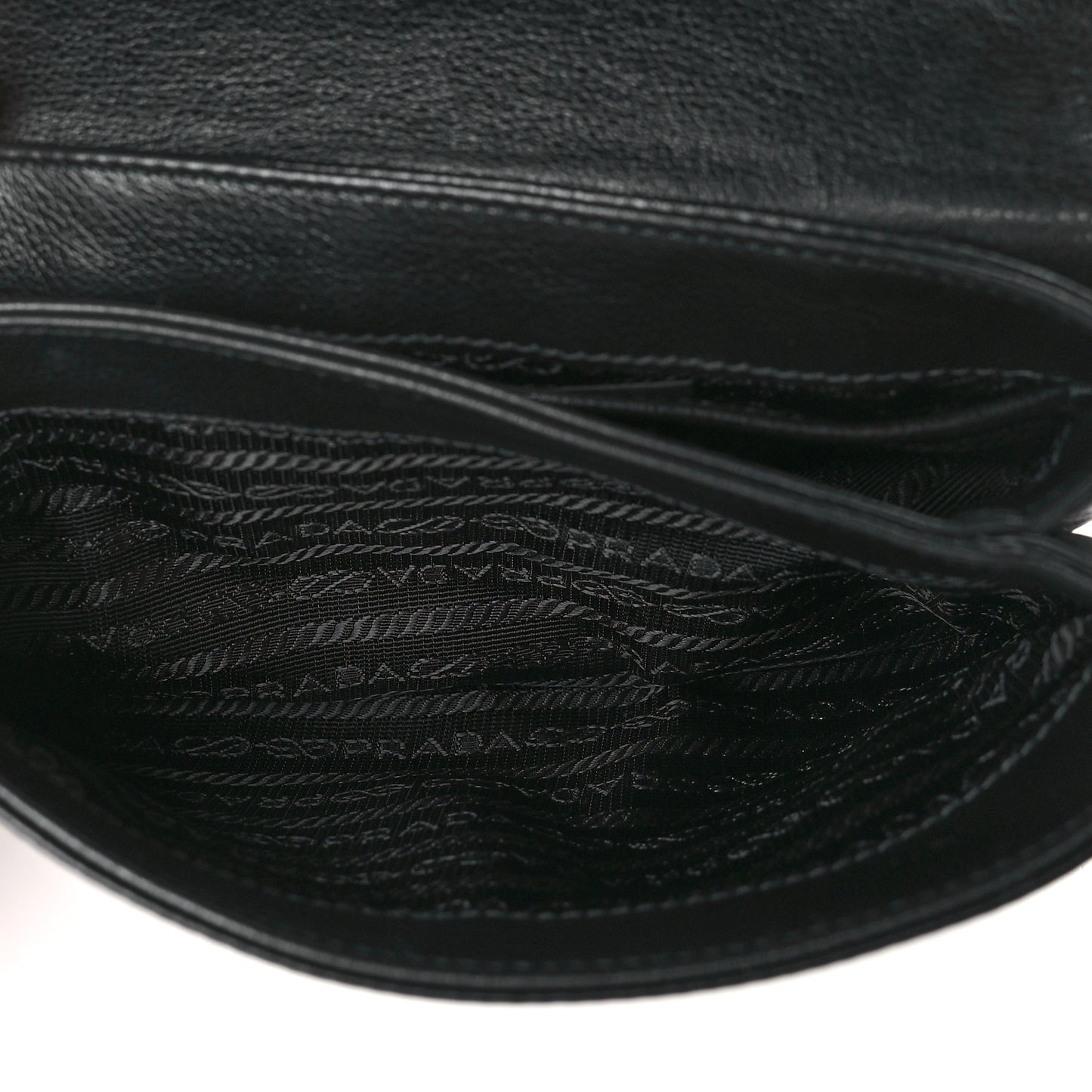 Soft Calfskin Chain Shoulder Bag Black