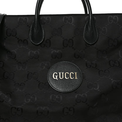 Gucci Econyl Nylon Monogram Large Off The Grid Tote Bag Black 8 of 12
