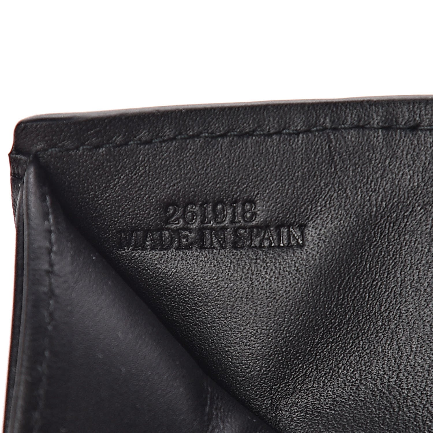 Loewe Calfskin Puzzle Bi-fold Wallet Deep Blue Green 7 of 8