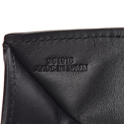 Loewe Calfskin Puzzle Bi-fold Wallet Deep Blue Green 7 of 8