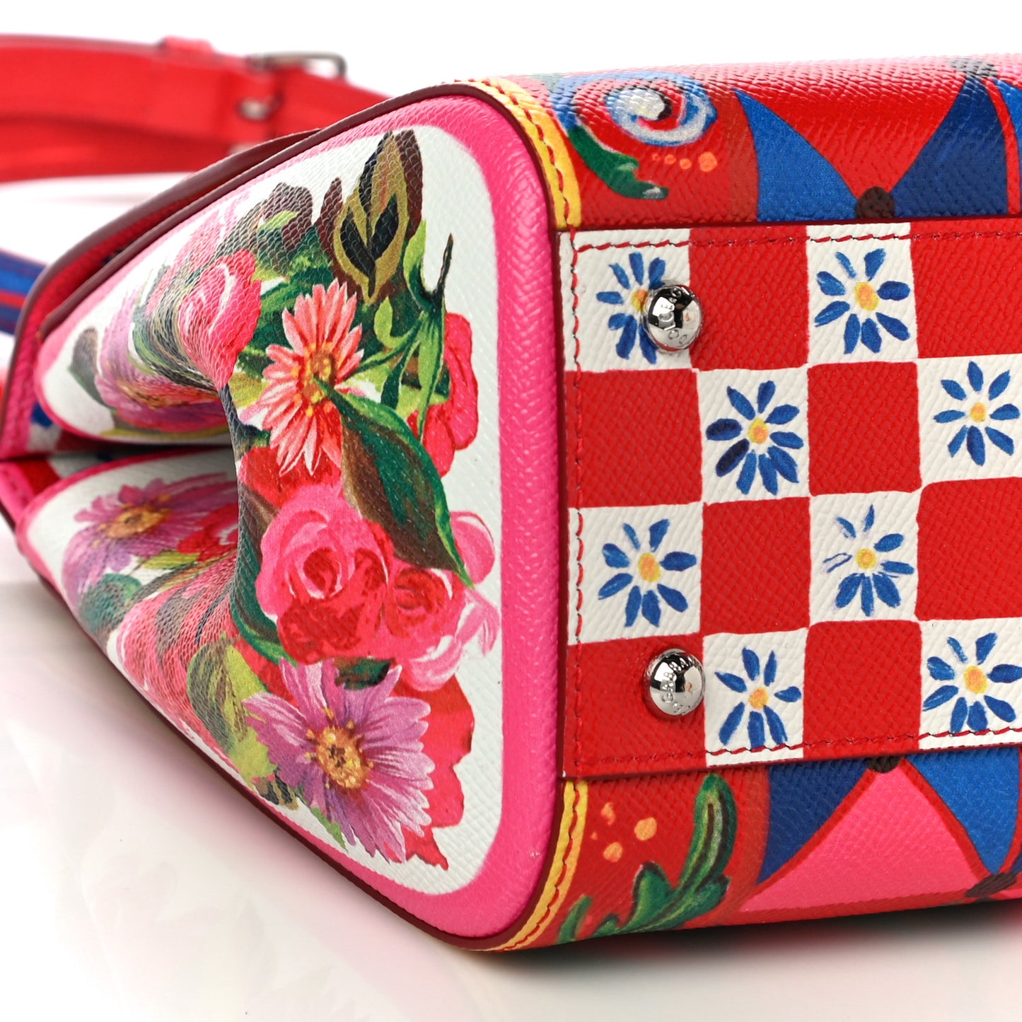 Dauphine Majolica Print Medium Miss Sicily Satchel Multicolor