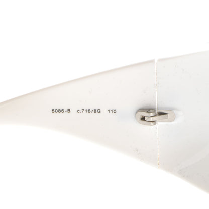 Chanel CC Logo Sunglasses 5086 Black White 4 of 5