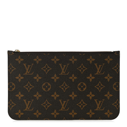 Louis Vuitton Monogram Neverfull MM GM Pochette 1 of 9