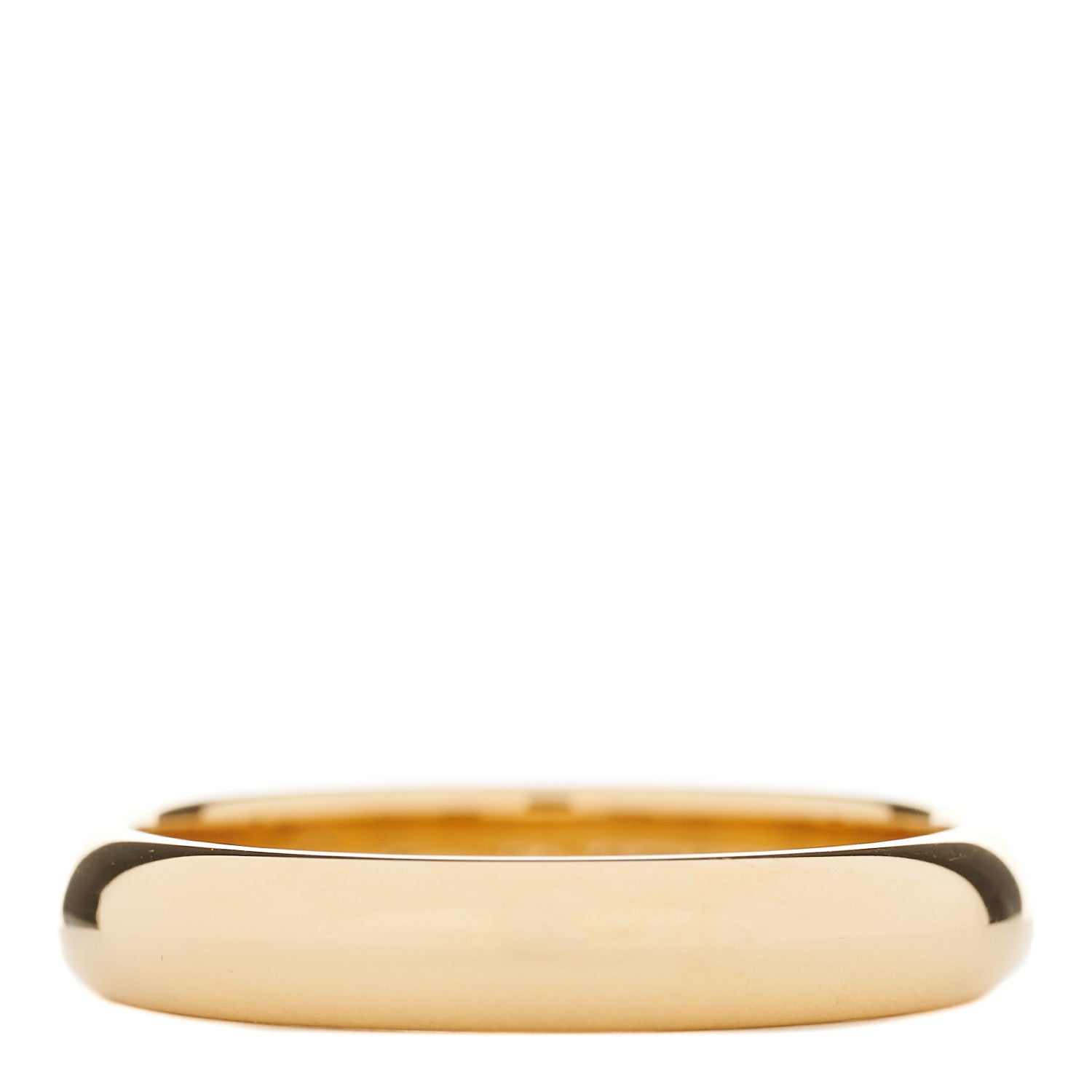 Cartier 18K Yellow Gold 3.5mm 1895 Wedding Band Ring 54 6.75 1 of 4