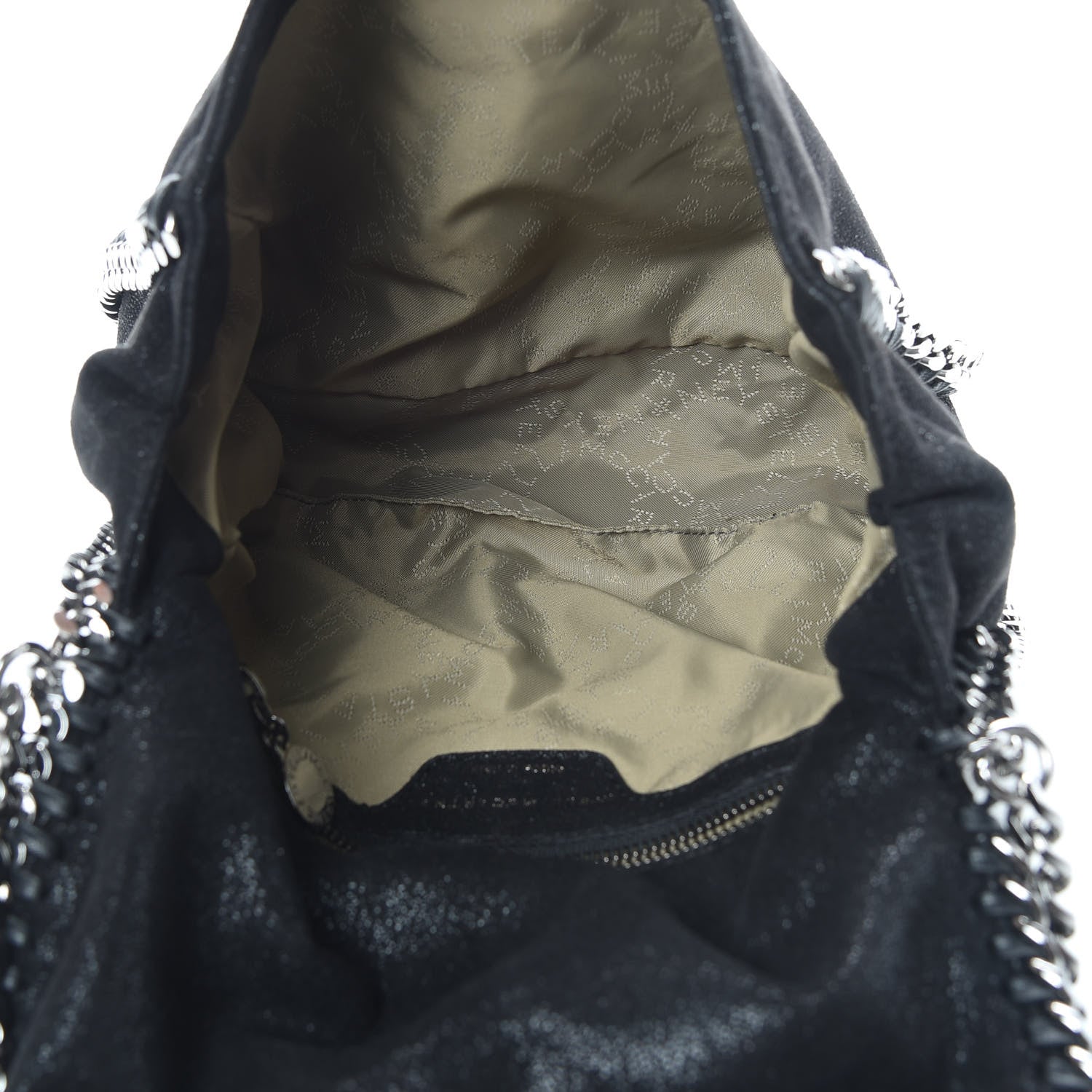 Stella McCartney Shaggy Deer Falabella Shoulder Bag Black 5 of 9
