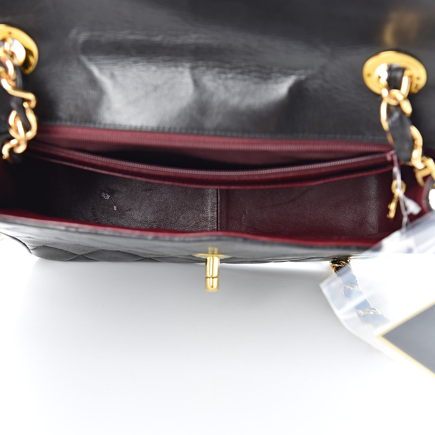 Chanel Lambskin Quilted Single Flap Black 5 of 13