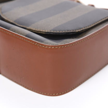 Fendi Pequin Spalmati Shoulder Bag Cuoio 7 of 11