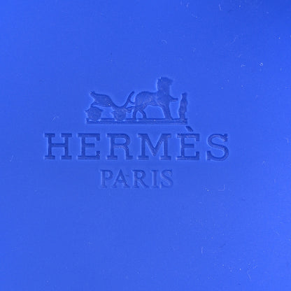 Hermes Rubber Womens Egerie Sandals 40 Bleu Outremer 8 of 10