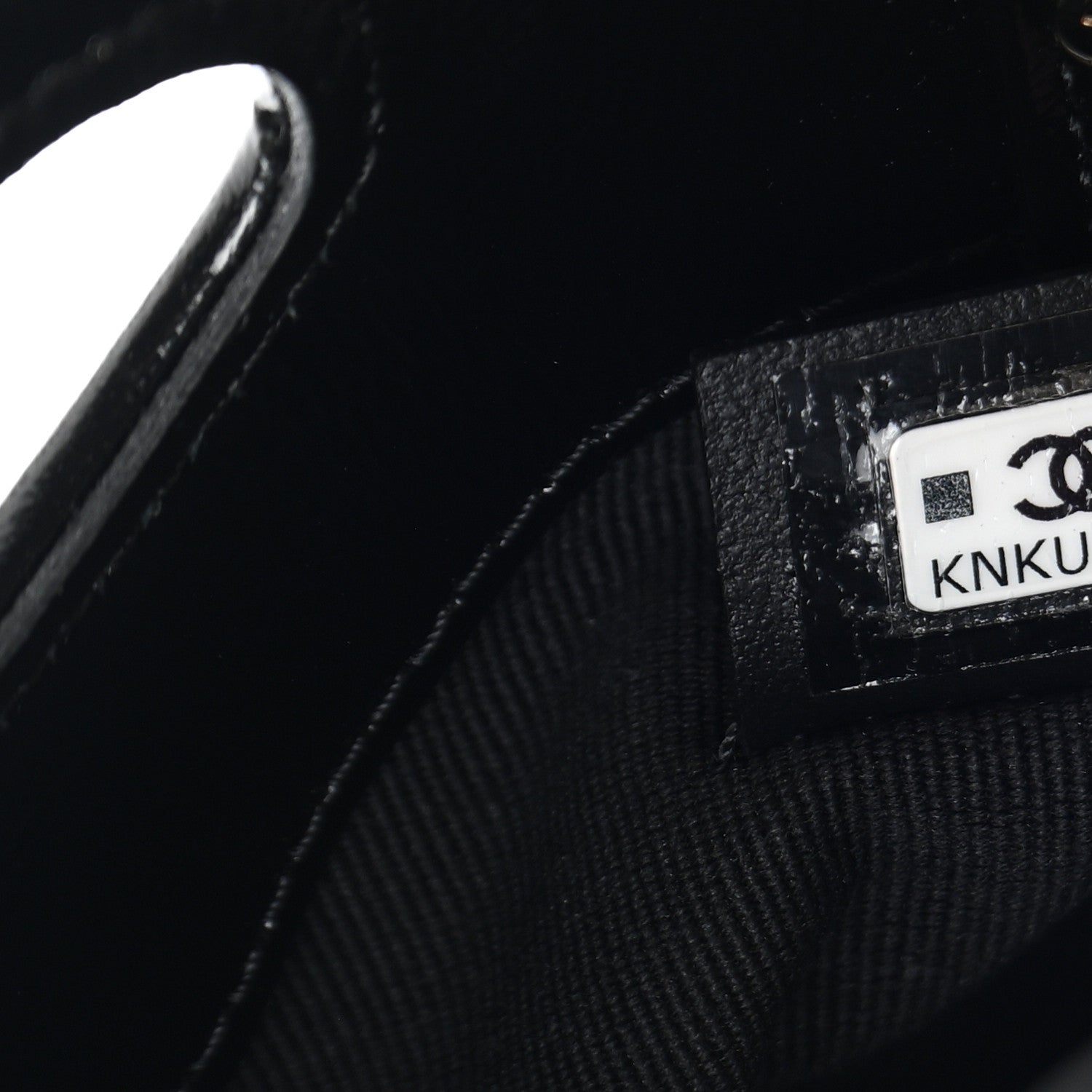 Chanel Shiny Crumpled Calfskin Quilted Nano 31 Shopping Bag Black 7 of 11