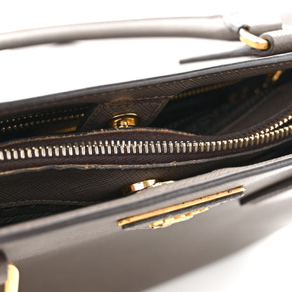 Prada Saffiano Medium Galleria Double Zip Tote Argilla 14 of 23