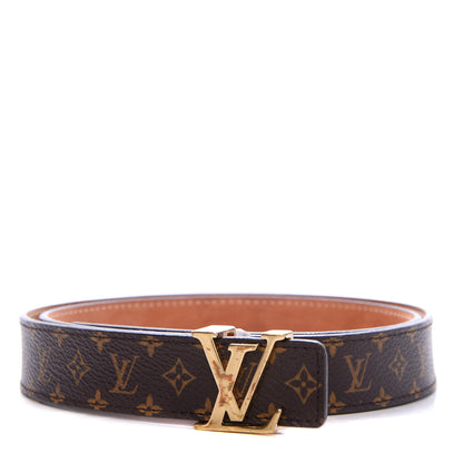 Louis Vuitton Mini Monogram 25mm LV Initiales Belt 90 36 1 of 6
