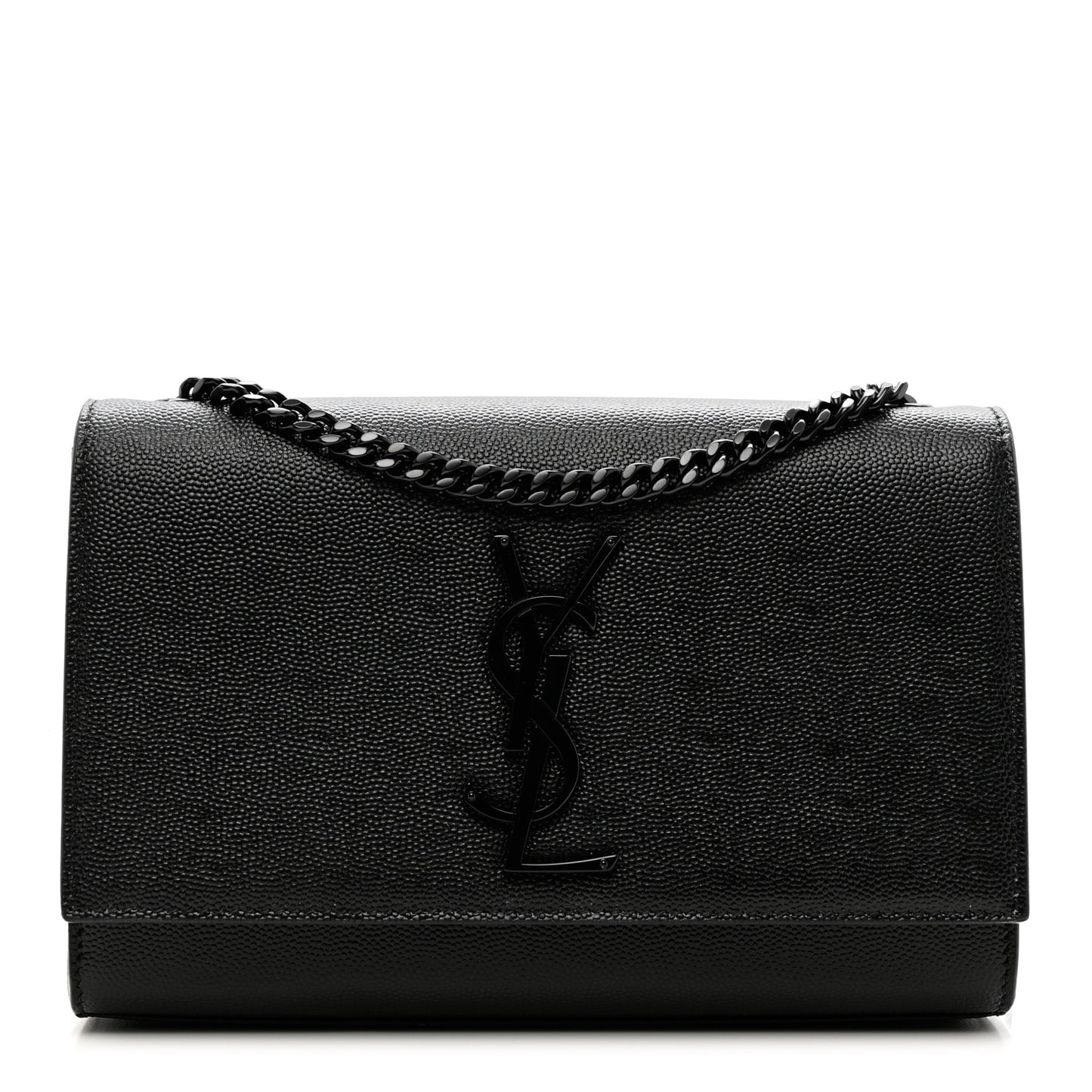 Grain De Poudre Small Monogram Kate Satchel Black