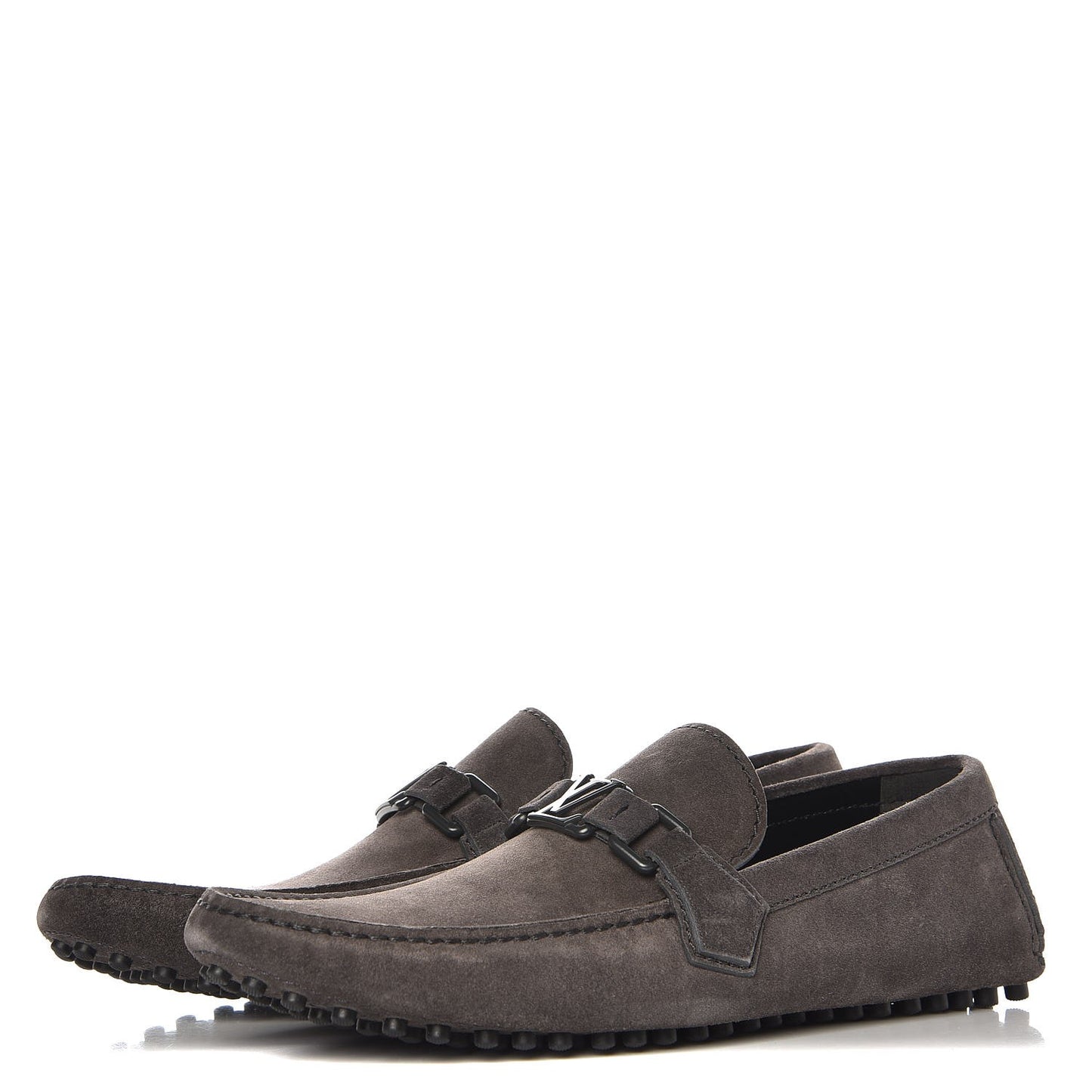 Men's Suede Hockenheim Loafers 8.5 Grey