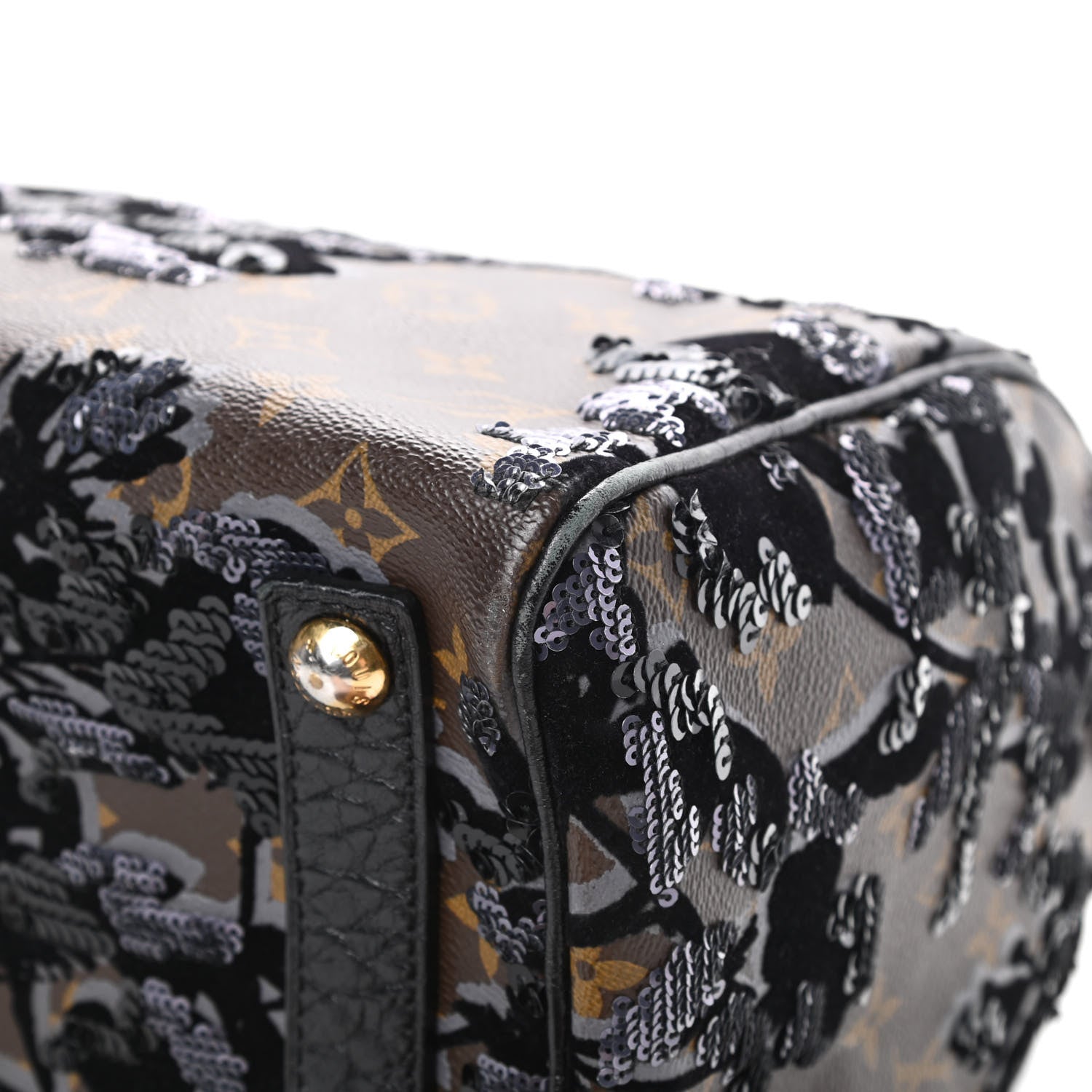 Louis Vuitton Monogram Fleur De Jais Sequins Speedy 30 14 of 19