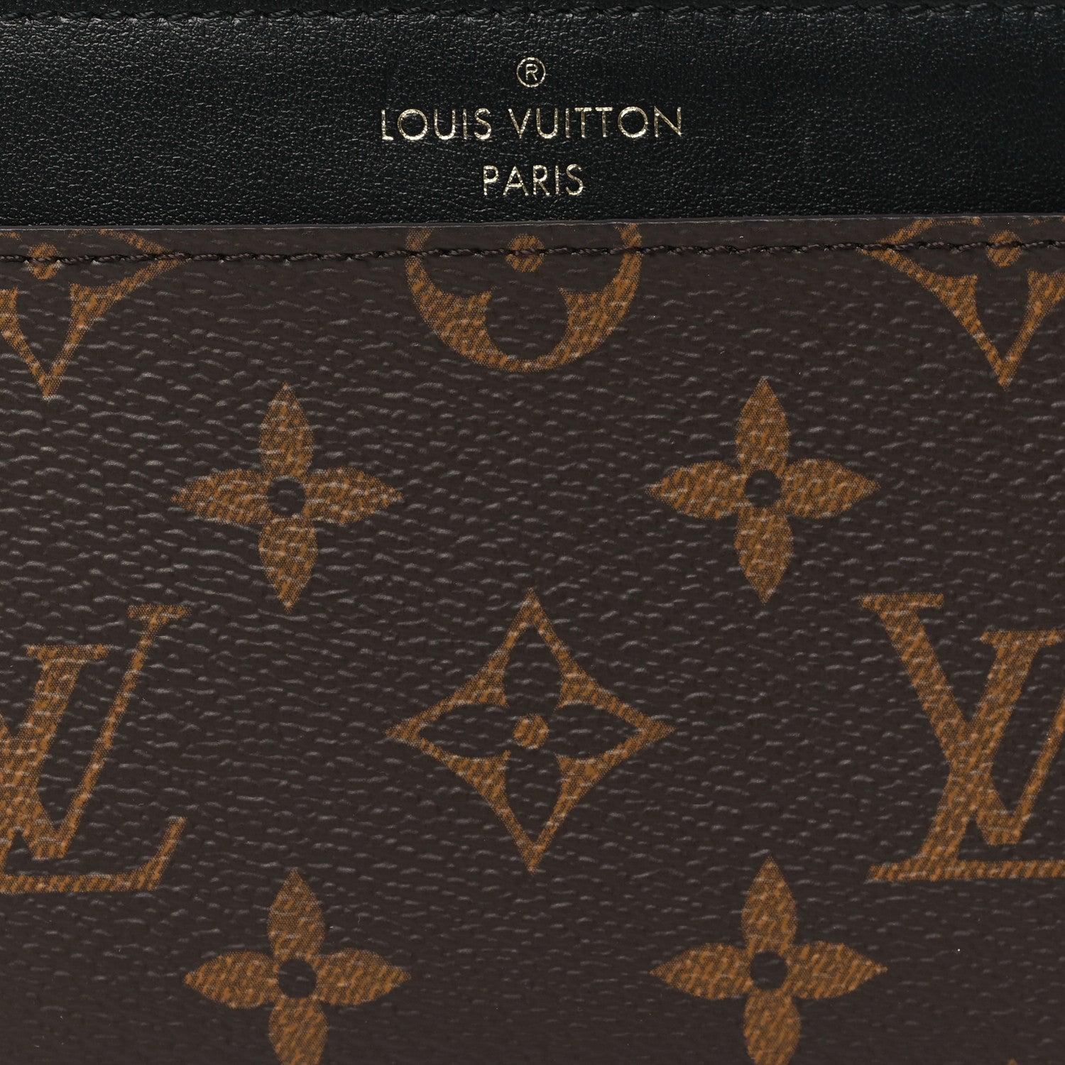 Louis Vuitton Monogram Slim Purse Black 7 of 8