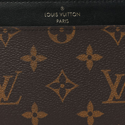 Louis Vuitton Monogram Slim Purse Black 7 of 8