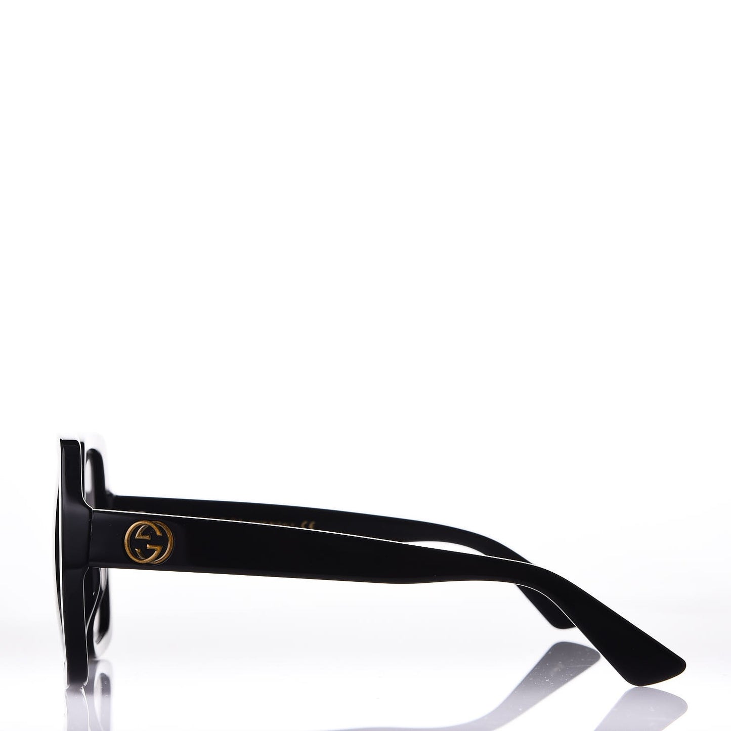 Acetate Square Frame GG 0096S Sunglasses Black