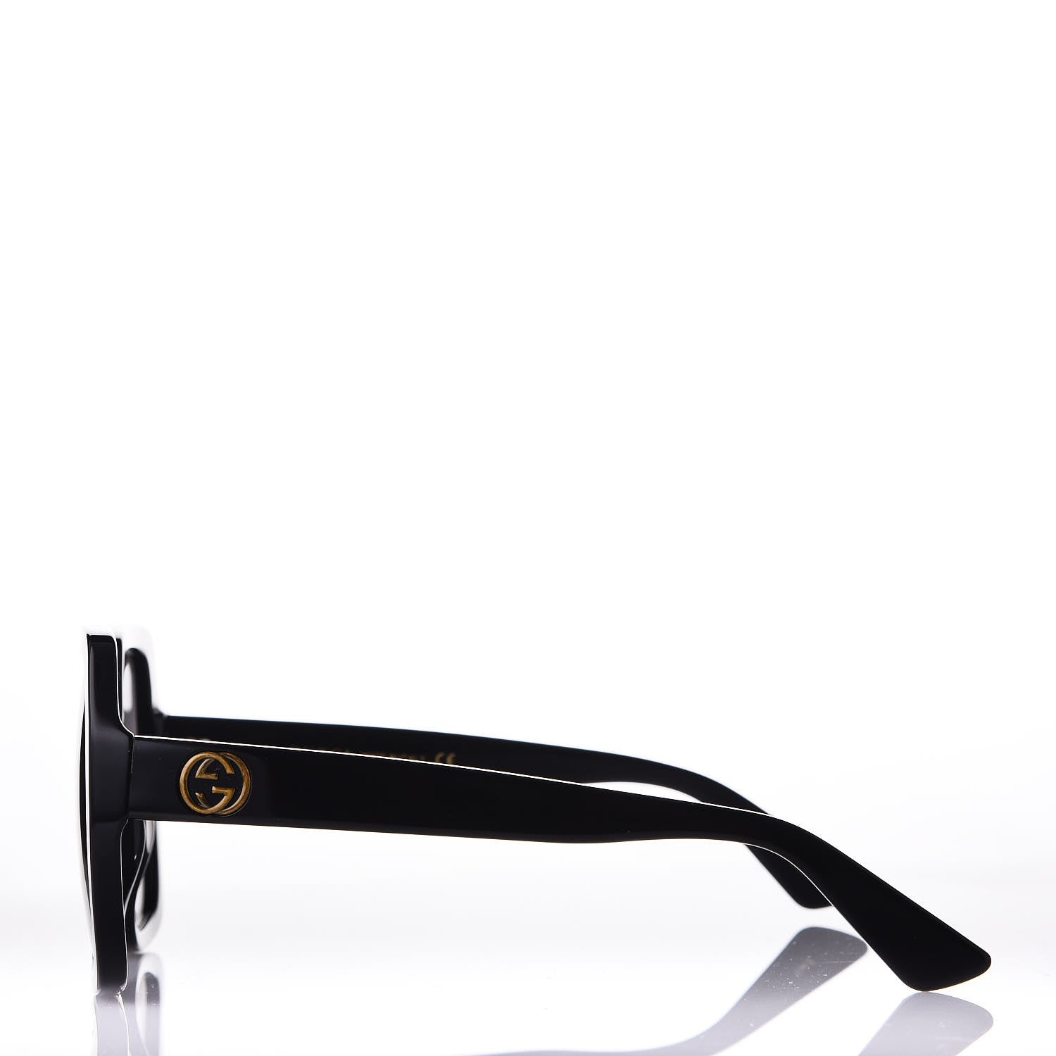 Gucci Acetate Square Frame GG 0096S Sunglasses Black 3 of 8