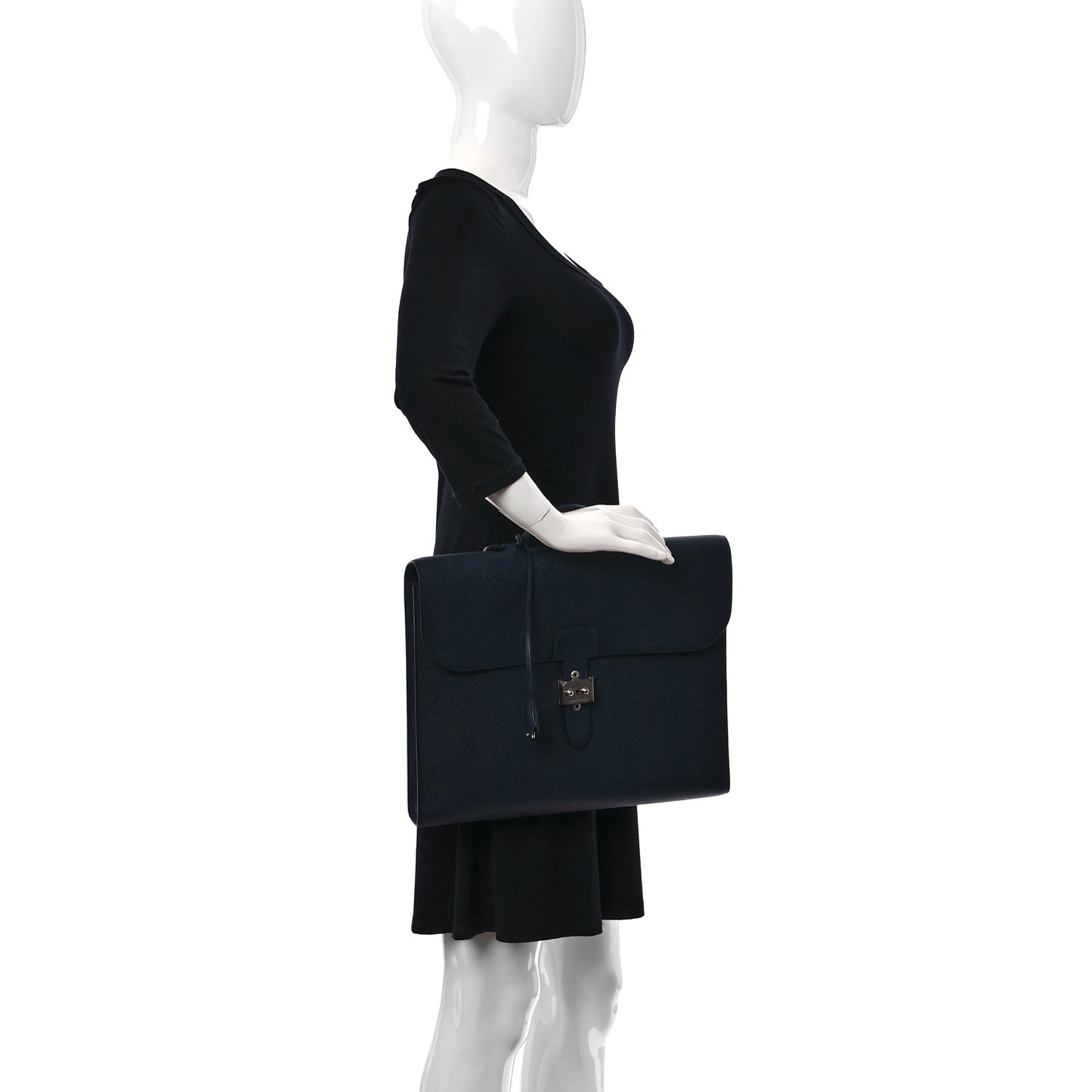 Epsom Sac A Depeches Light 1-37 Briefcase Bleu Nuit