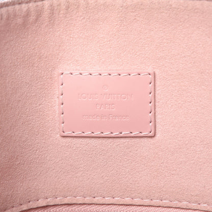 Louis Vuitton Damier Ebene Caissa Hobo Rose Ballerine 6 of 12