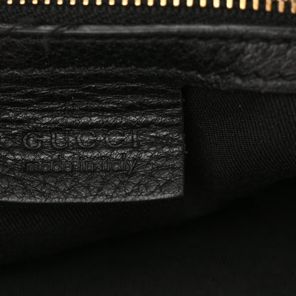 Gucci Calfskin Studded Large Pelham Tote Black 6 of 20