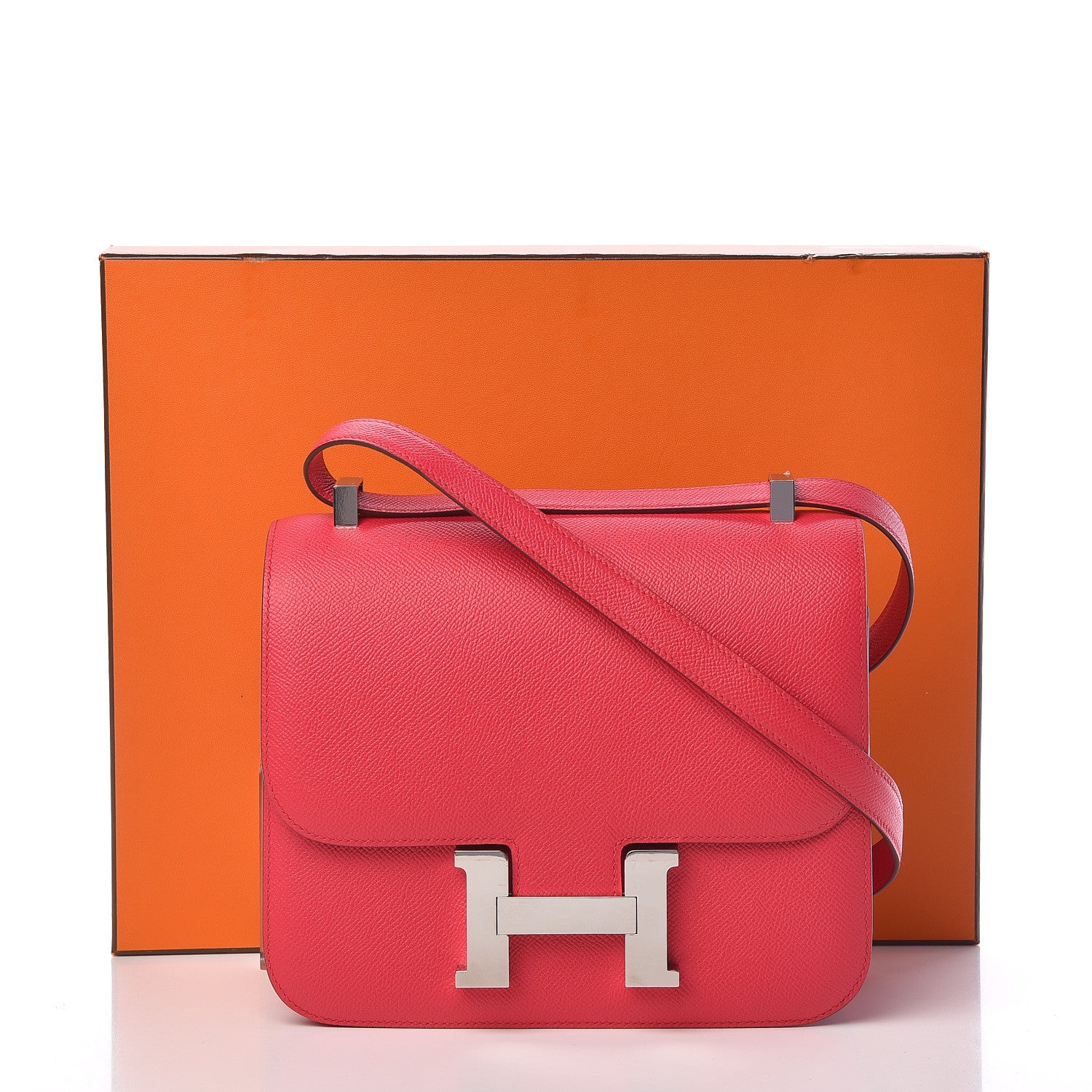 Hermes Epsom Constance 24 Rose Extreme 21 of 21