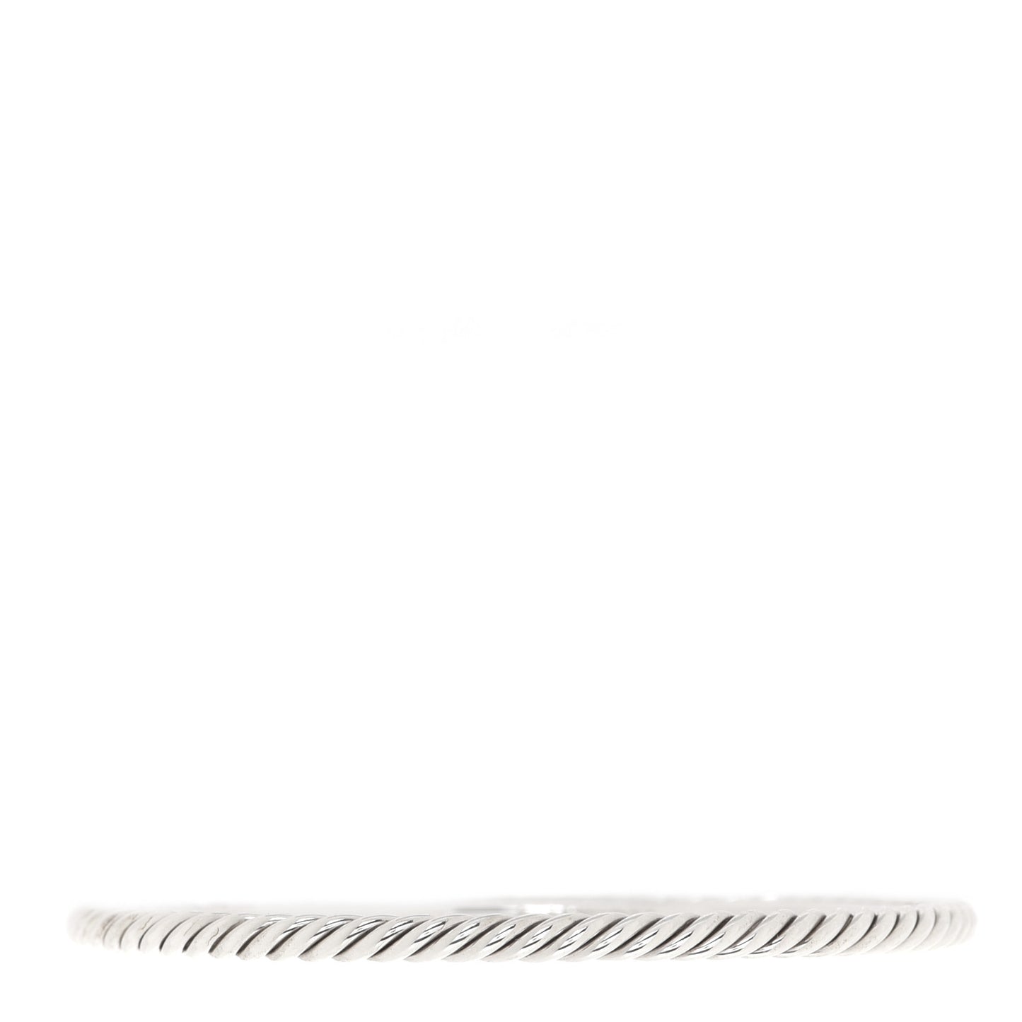 Sterling Silver 4mm Cable Classics Bangle Bracelet