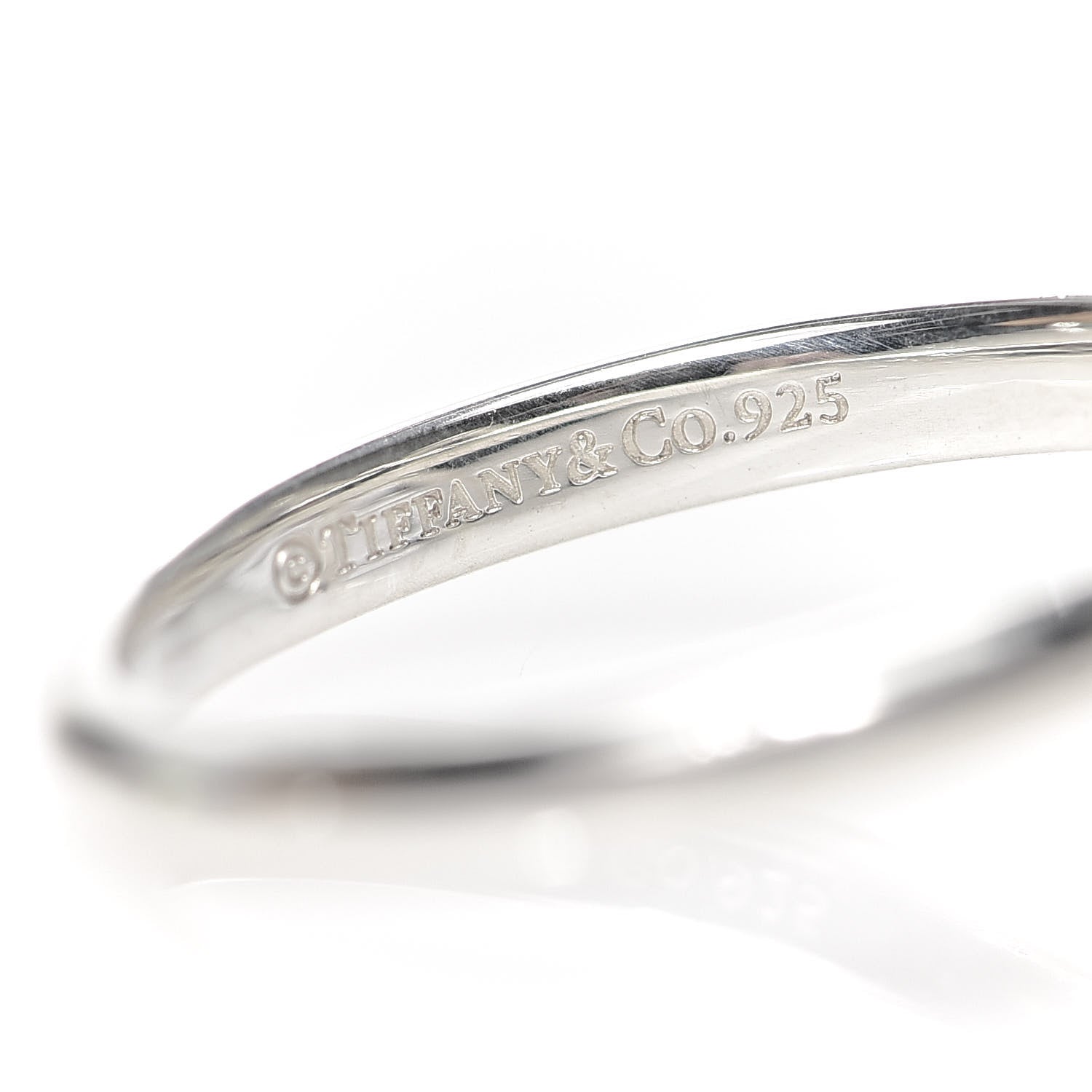 Tiffany Sterling Silver Bow Ring 47 4 5 of 6