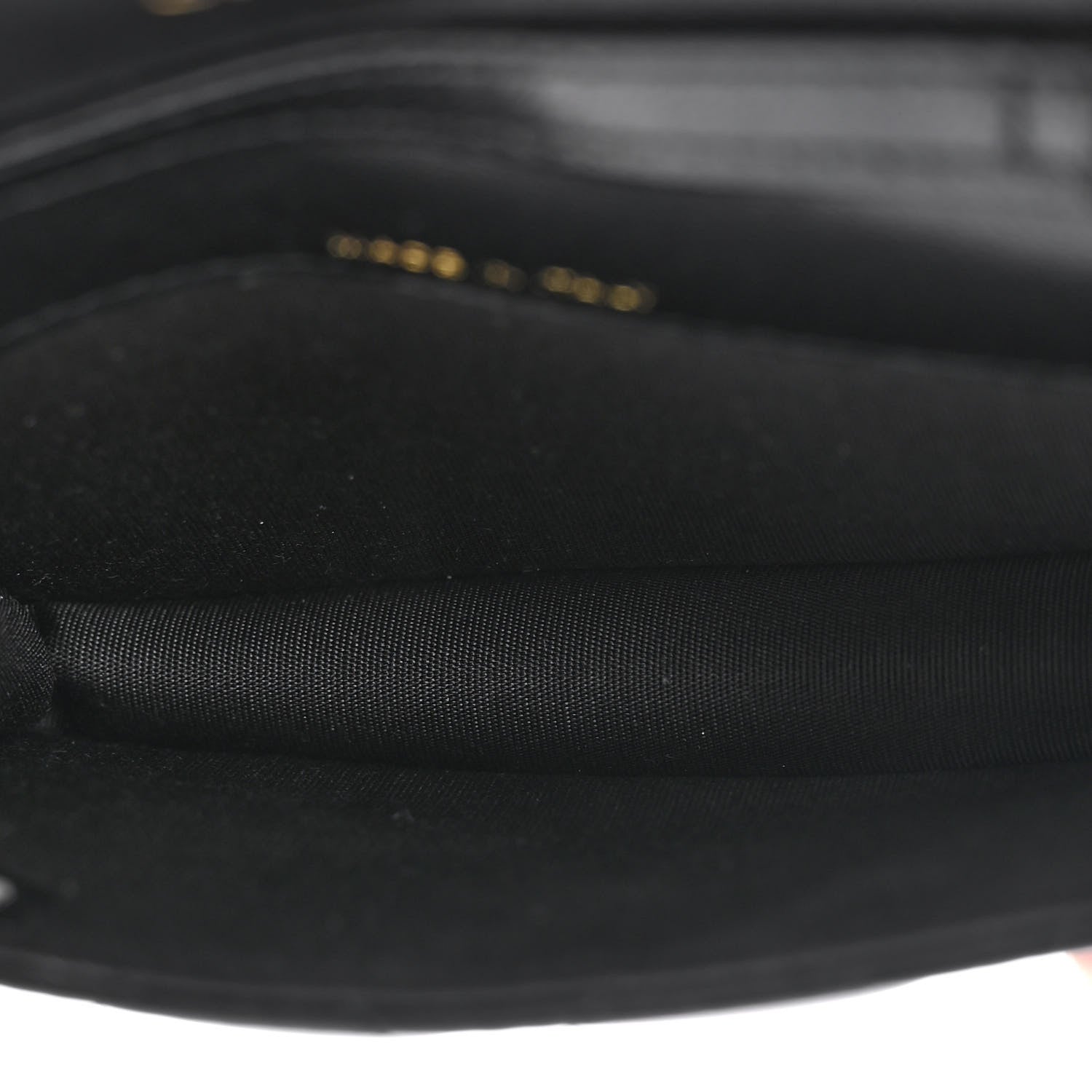 Chanel Shiny Lambskin Ribbon Quilted Flap Belt Bag Black 5 of 12