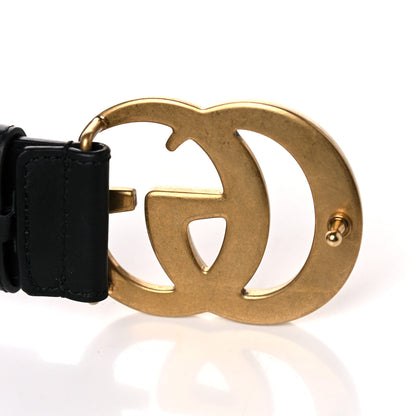Gucci Calfskin Double G 40mm Belt 95 38 Black 5 of 9