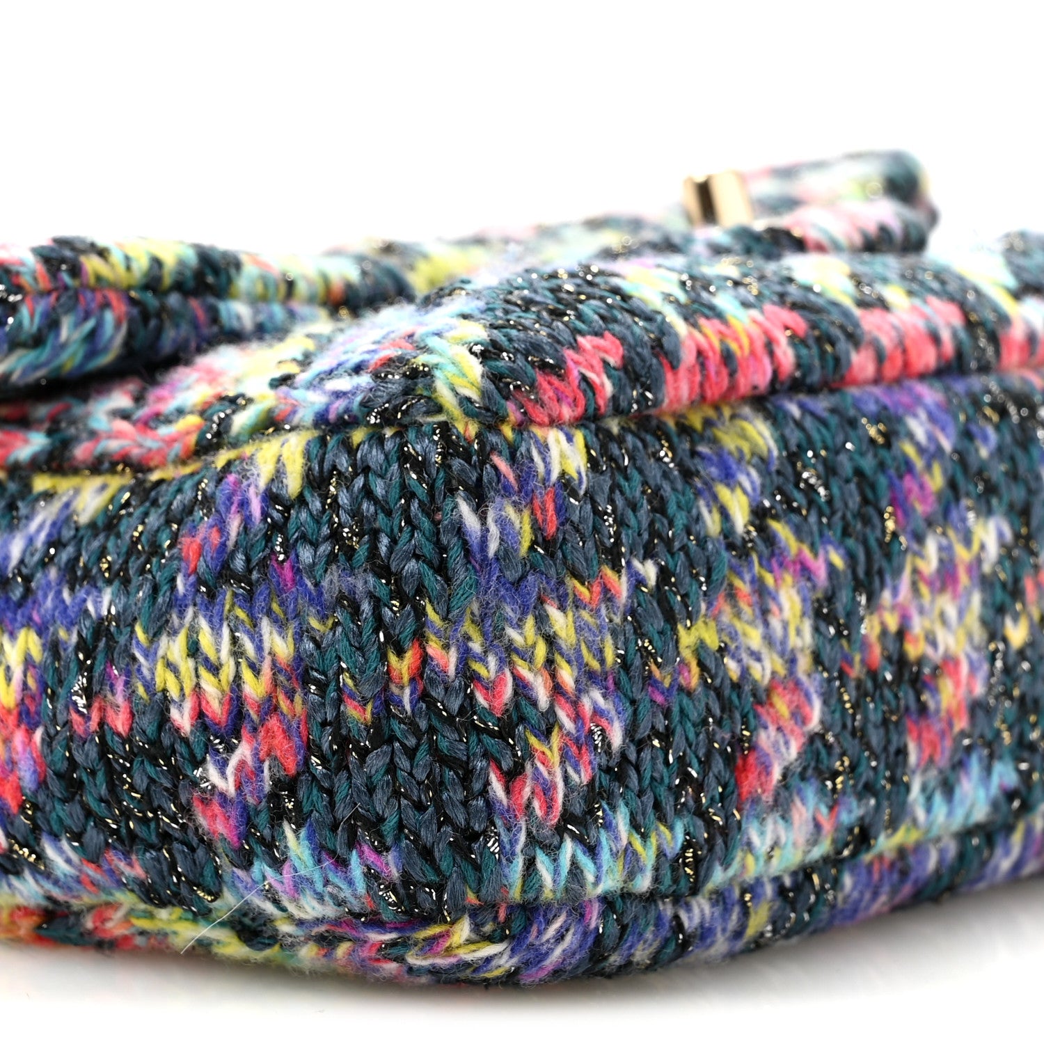 Chanel Knit Mini Rectangular Flap Multicolor 9 of 12