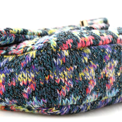 Chanel Knit Mini Rectangular Flap Multicolor 9 of 12