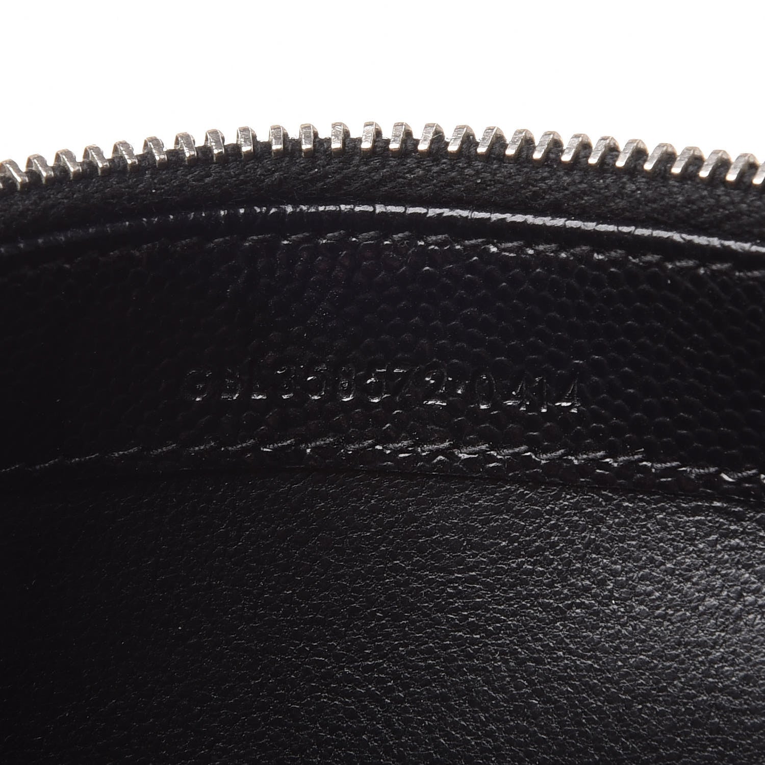 Saint Laurent Grain De Poudre Studded Classic Marquage Flap Wallet Black 9 of 10