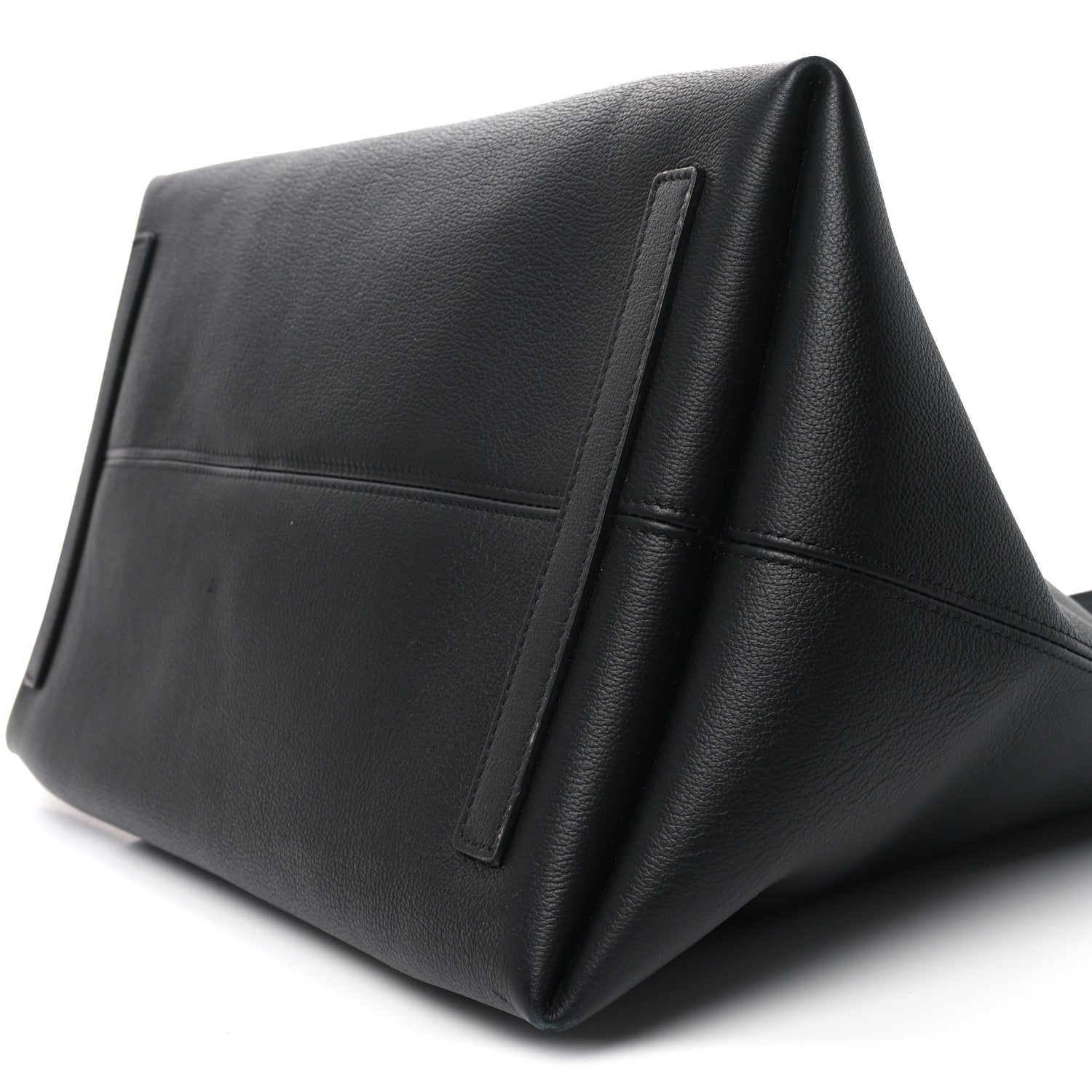 Burberry Calfskin Large Society Tote Black Black 9 of 9