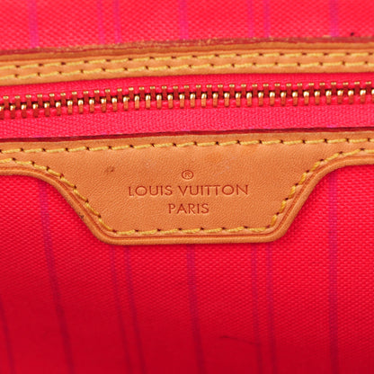 Louis Vuitton Damier Azur Delightful PM Pink 6 of 11