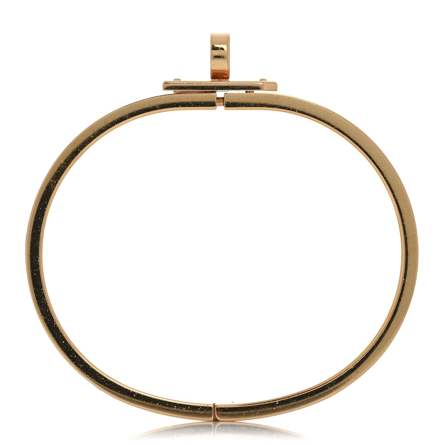 Hermes Enamel Printed Mini Clic Kelly Bracelet PM 5 of 6