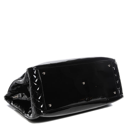 Chanel Vinyl XL Lipstick Tote Black 4 of 7