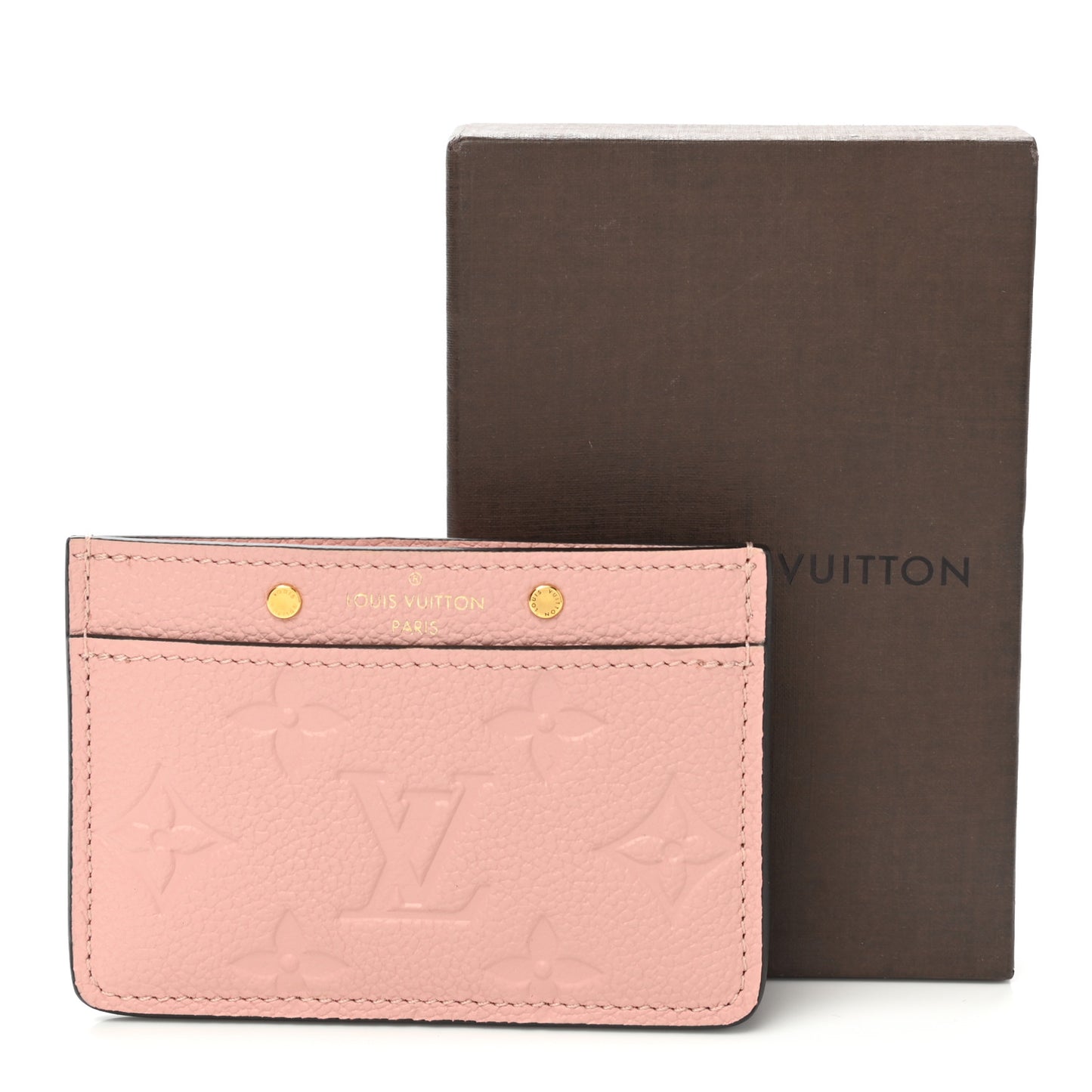 Empreinte Card Holder Rose Poudre