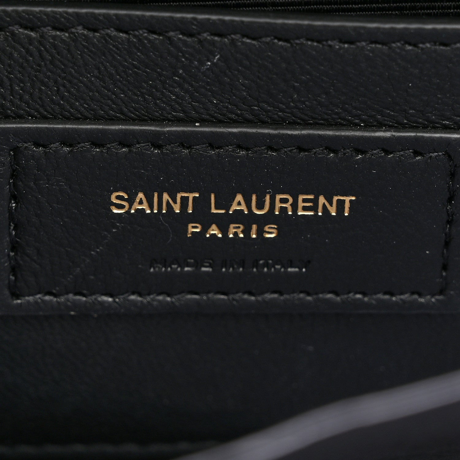 Saint Laurent Grain De Poudre Textured Mixed Matelasse Triquilt Small Monogram Satchel Black 6 of 10