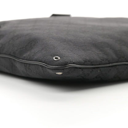 Gucci Monogram Messenger Bag Black 9 of 10