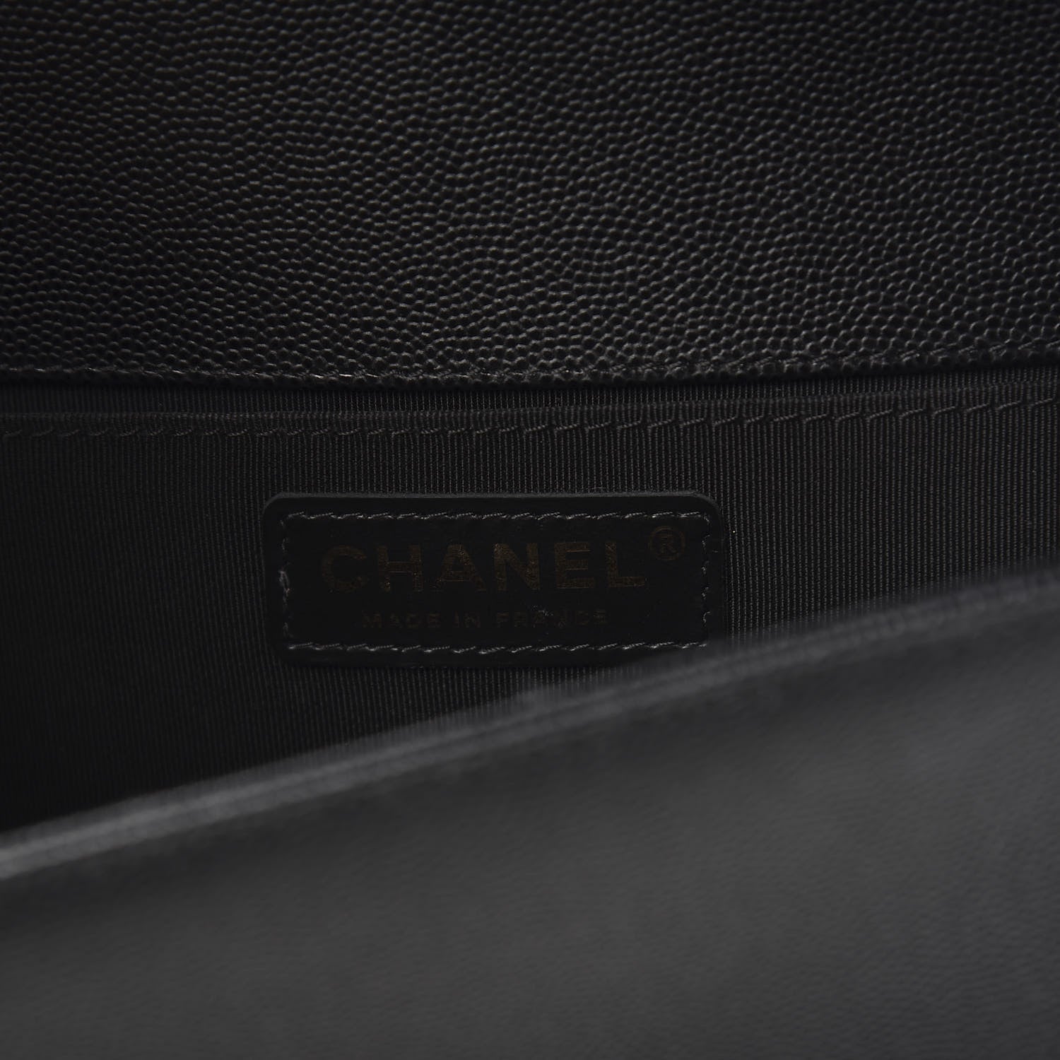 Chanel Caviar Quilted Medium Boy Flap Black 5 of 10