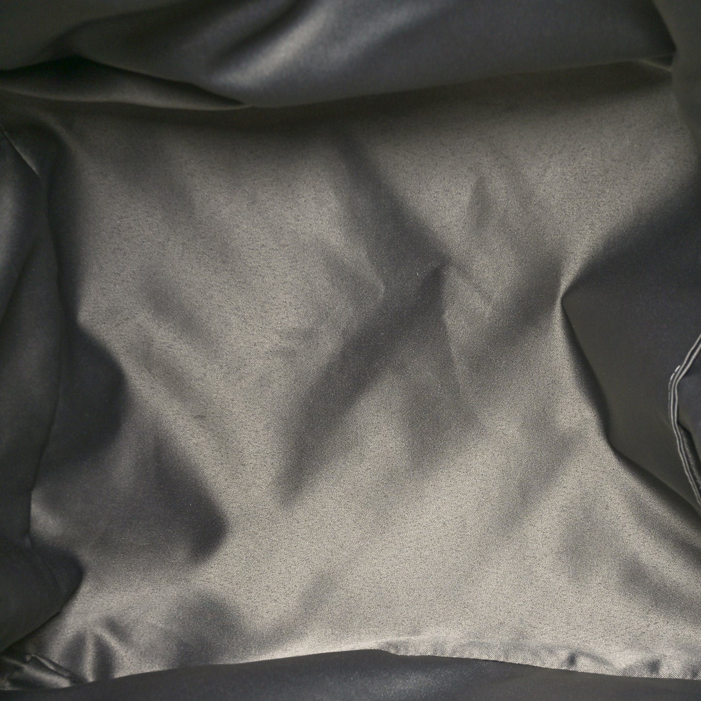 Metallic Lambskin Quilted Large Week End on Mars Tote Charcoal
