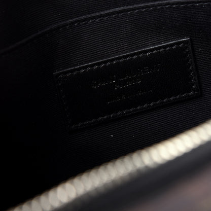 Saint Laurent Patent Zipped Tablet Holder Tortoiseshell 7 of 9