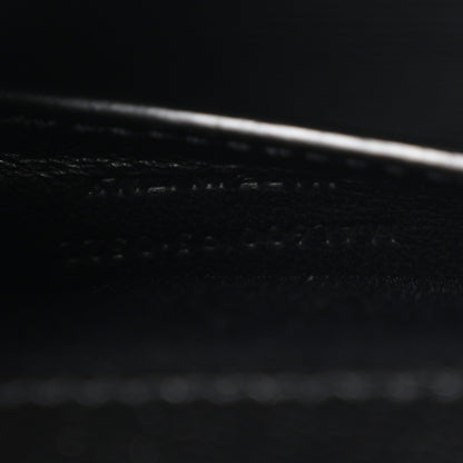 Saint Laurent Grain De Poudre Textured Mixed Matelasse Triquilt Small Monogram Satchel Black 7 of 10