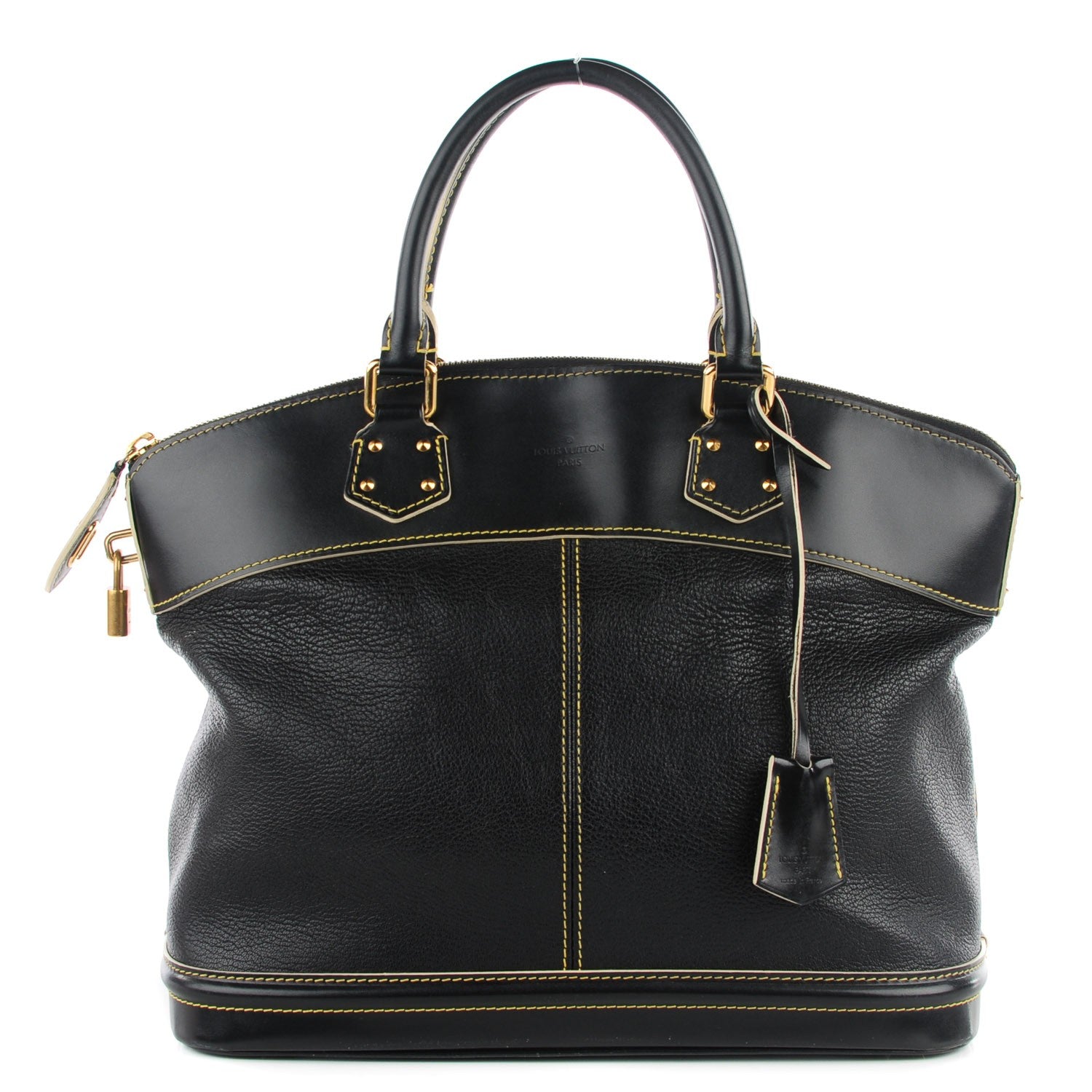 Louis Vuitton Suhali Lockit MM Black 1 of 7